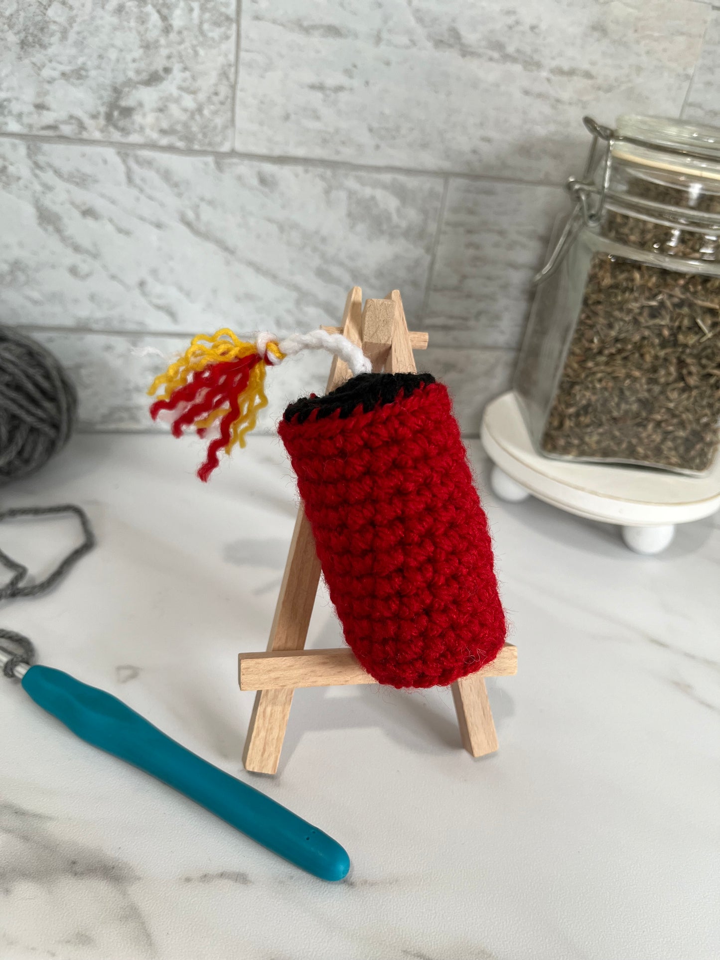 Dynamite Crochet Cat Toy