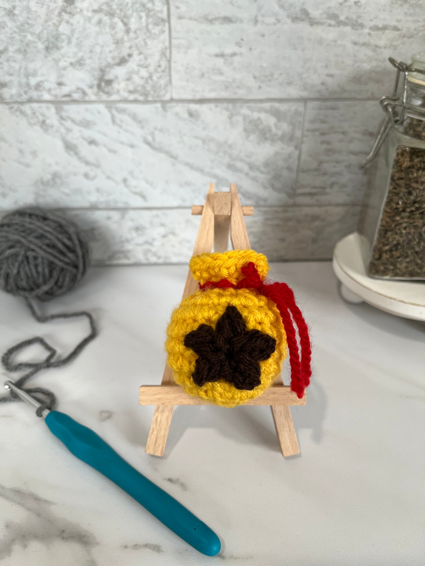 Nerdy and Pop Culture - AC BELLS! Handmade Crochet Cat/Ferret Toys - Catnip, Jingle Bell, Crinkle