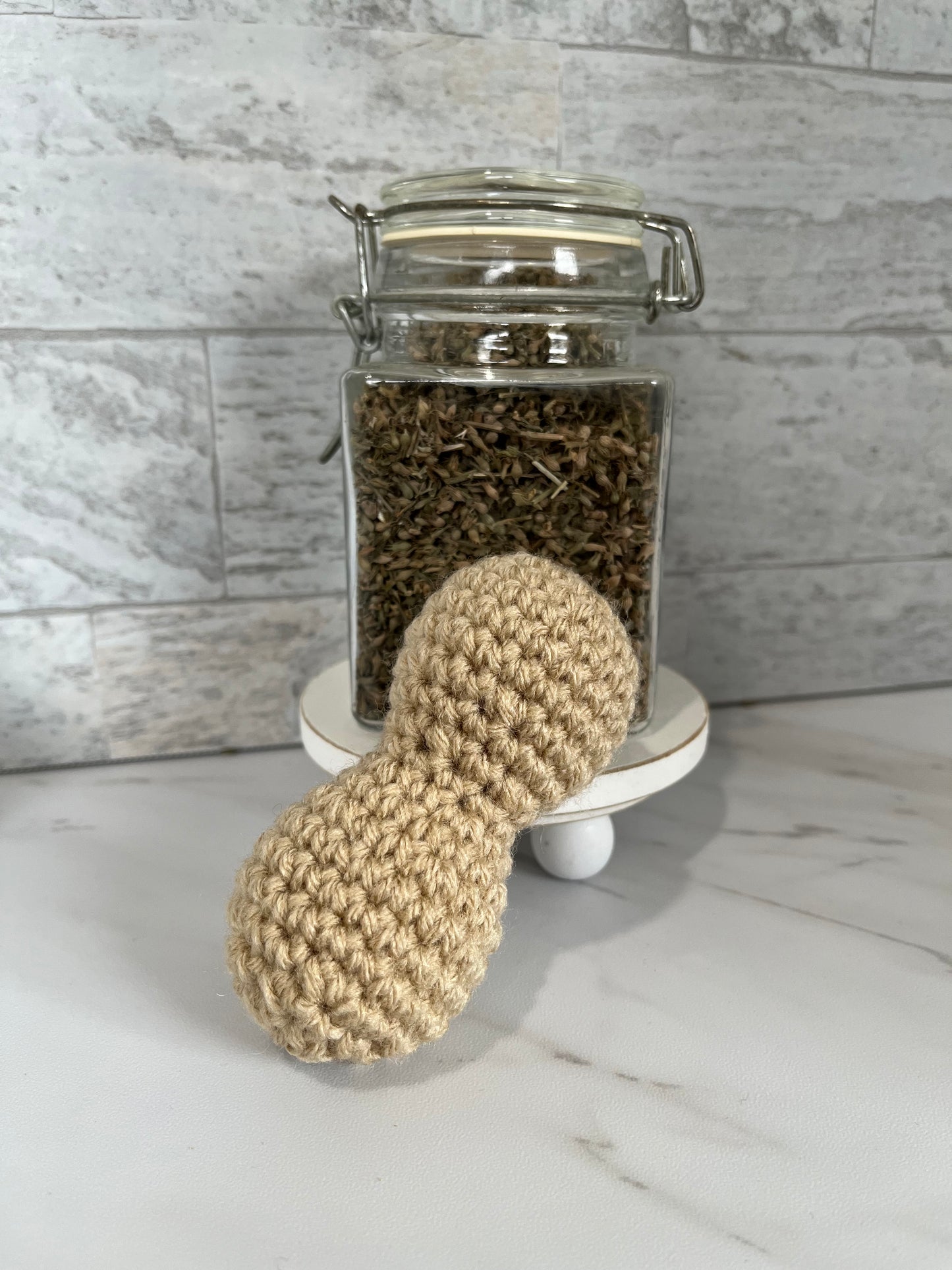 Peanut Crochet Cat Toy