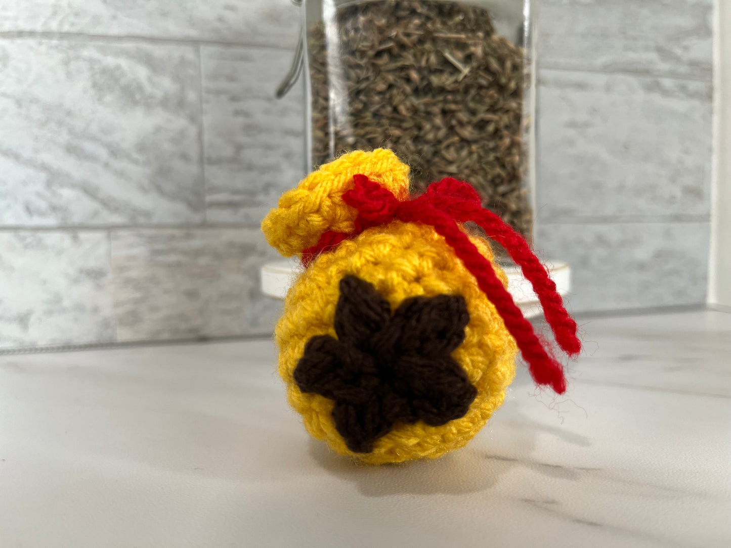 Nerdy and Pop Culture - AC BELLS! Handmade Crochet Cat/Ferret Toys - Catnip, Jingle Bell, Crinkle