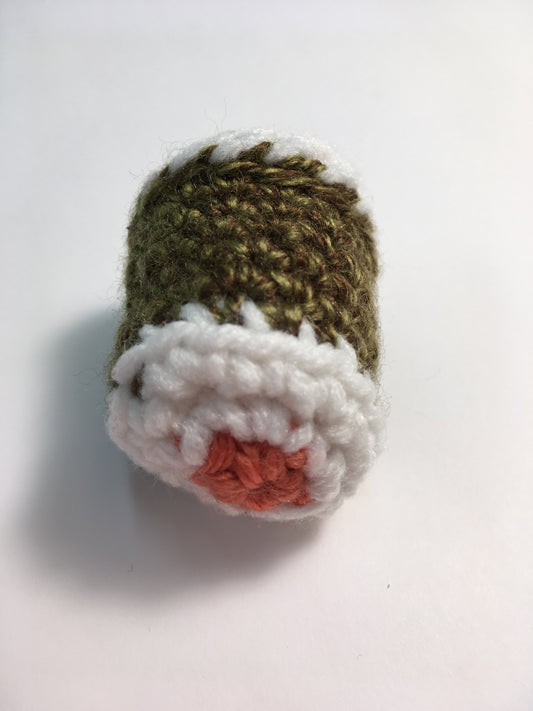 DINNERS - Sushi! Handmade Crochet Cat/Ferret Toys - Catnip, Jingle Bell, Crinkle